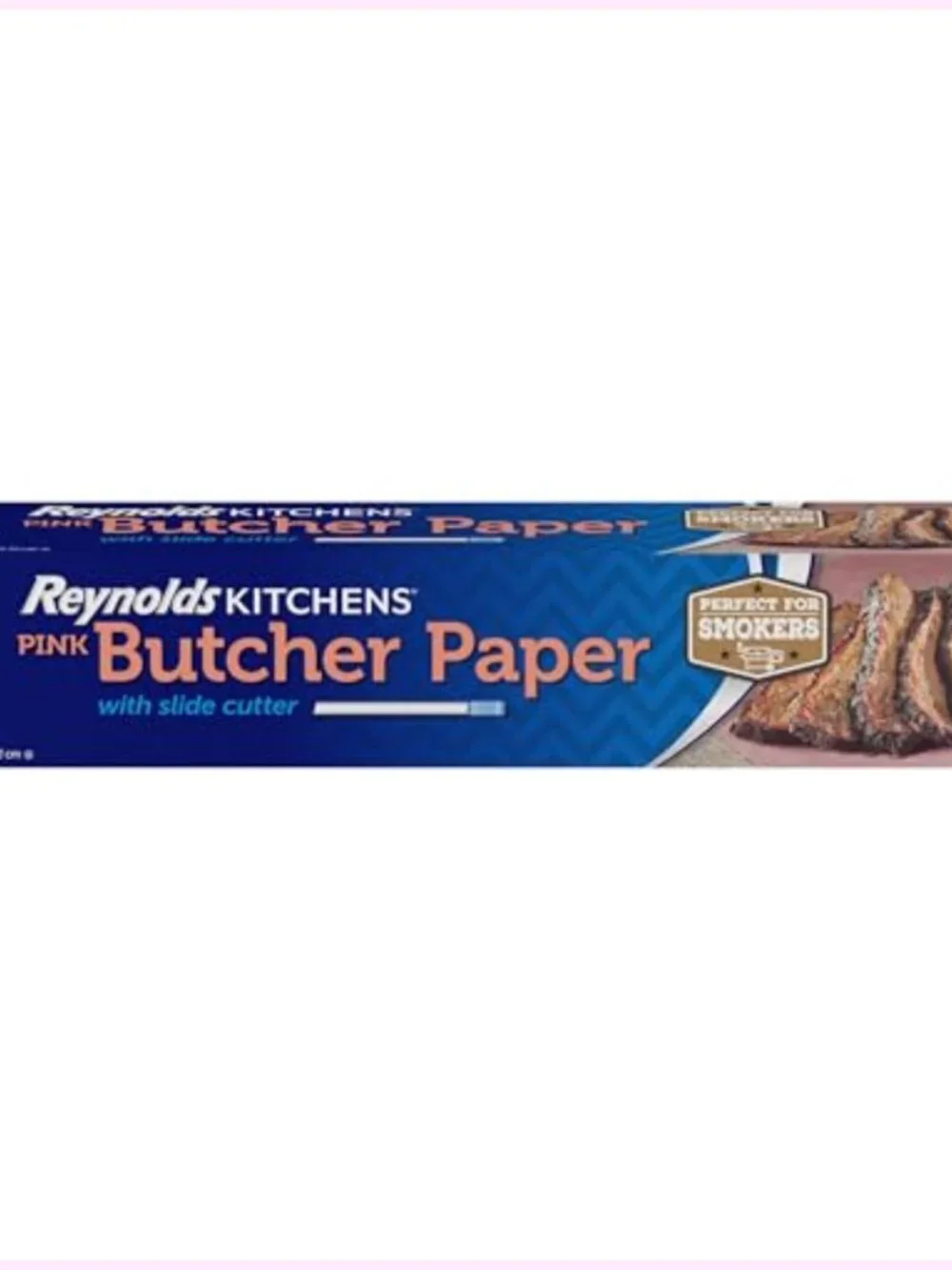 Butcher Paper Roll with Slide Cutter, 225 Sq Ft for Smoking Meat